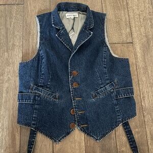 Alex Mill Denim Vest - Blue